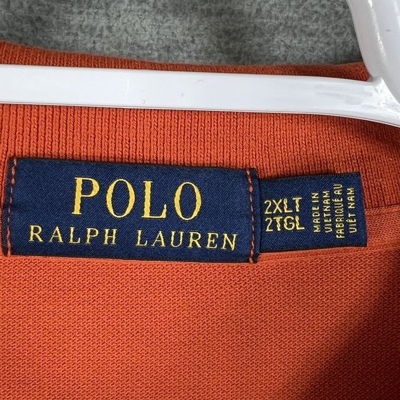 Polo Ralph Lauren Mens 2XLT Embroidered Big Pony Mesh Polo Shirt #3 Short Sleeve - Picture 7 of 14